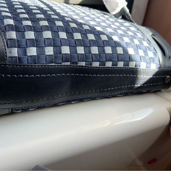 FRYE Melissa Denim Drawstring Hobo Bucket Bag NWT - Picture 5 of 8